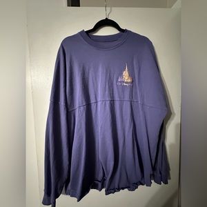 Walt Disney World Size Large 50th Anniversary Purple Spirit Jersey